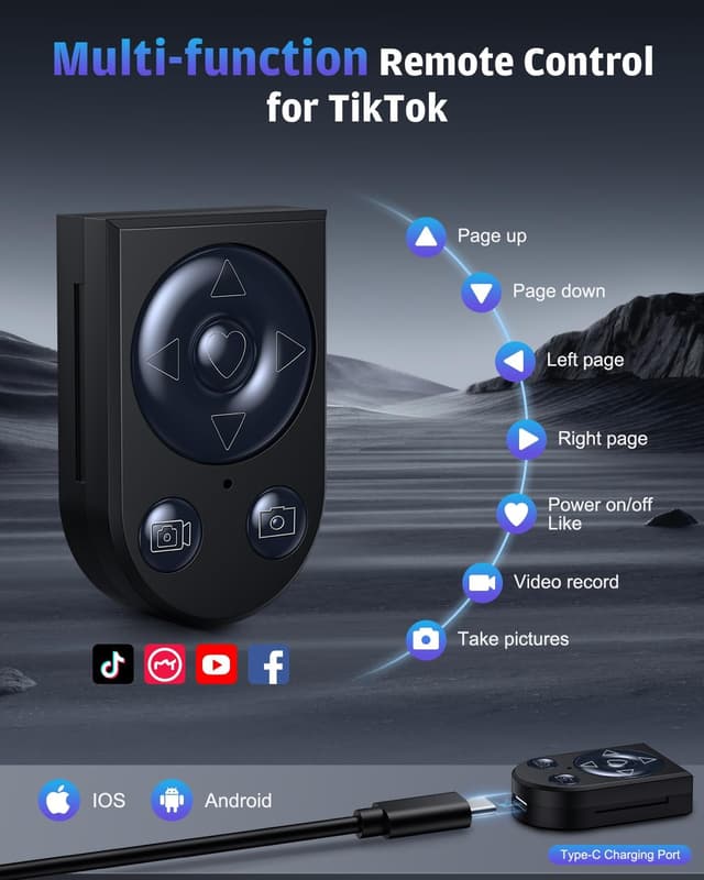 Thumbnail 5 de Avaspot 71" Phone Tripod with LED lights