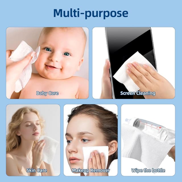 Thumbnail 6 de Carehabi Toallitas Desechables Faciales 200