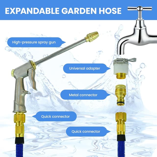 Thumbnail 6 de Garden Hose Reel 15M flexible hose