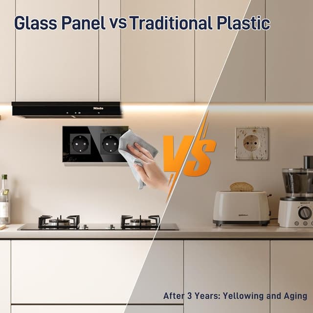 Thumbnail 4 de BSEED Doppelwandsteckdose 16 A 🔌