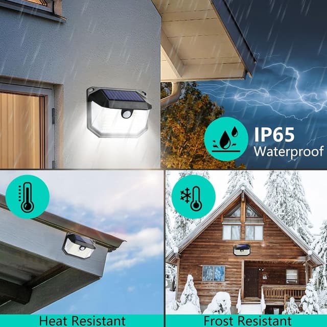 Thumbnail 3 de Eageen Lampe solaire 178 LED 270°