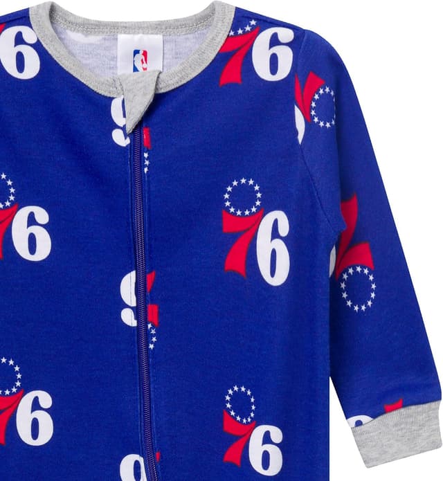 Detalle de Gerber unisex-baby NBA Team Sleep 'N Play (Philadelphia 76ers design)