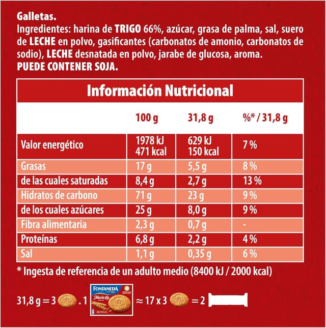 Thumbnail 7 de Fontaneda MarieLu Galletas Cereales 550 g 🍪