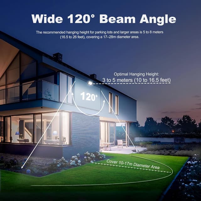 Detalle 1 de Fynokst 50W Focos LED 5400LM IP66