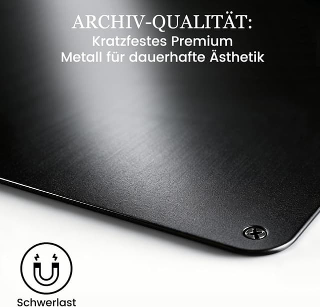 Thumbnail 5 de Magnettafel Schwarz 80x100 cm