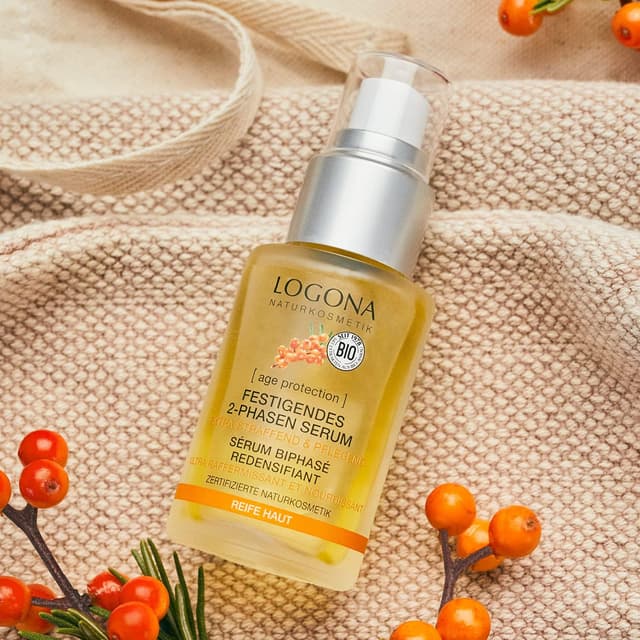 Detalle 2 de LOGONA Naturkosmetik Anti-Aging Serum 2-Phasen 30 ml