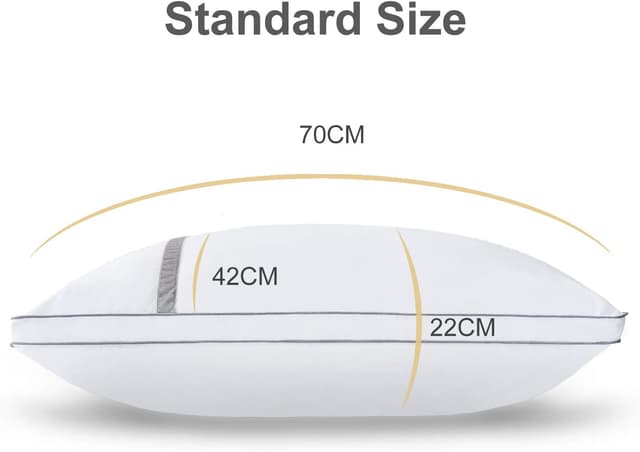 Thumbnail 6 de BedStory Standard 42x70cm supportive pillows