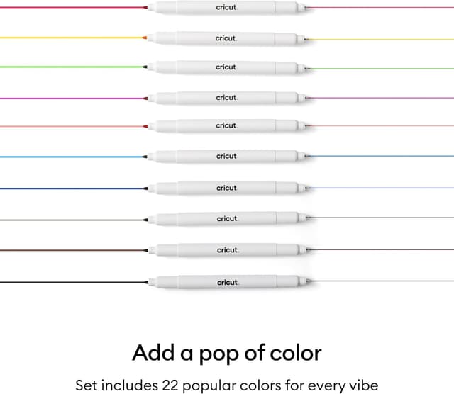 Thumbnail 3 de Cricut Joy pennarelli a doppia punta, 22 pezzi