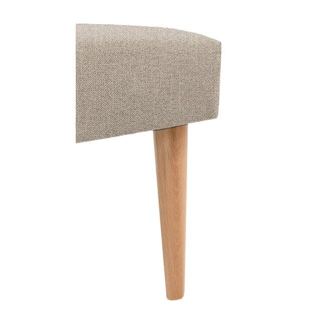 Detalle 2 de El Corte Inglés Banco Reims con pata cónica 🛋