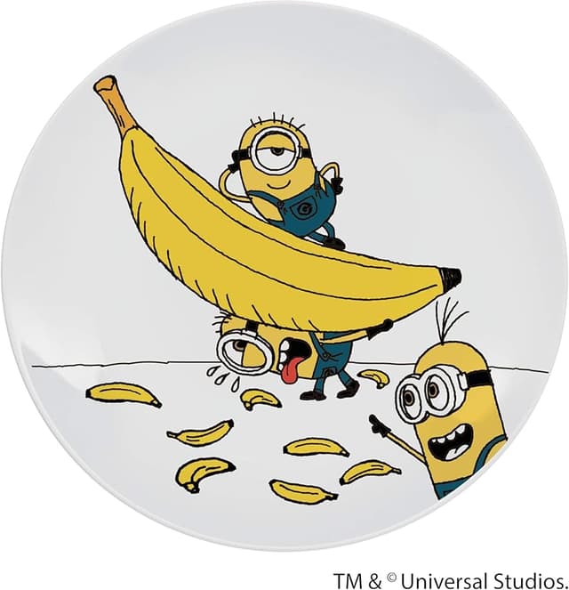 Detalle de WMF Minions - Vajilla infantil de acero inoxidable 6 pzs