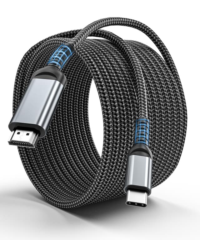 Detalle de USB-C to HDMI 4K cable 3m by ALLEASA