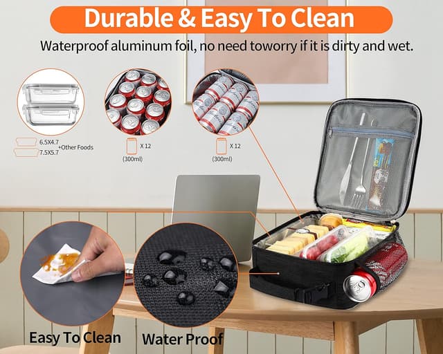 Thumbnail 4 de ZM-YOUTOO Lunch Box insulated small lunch bag