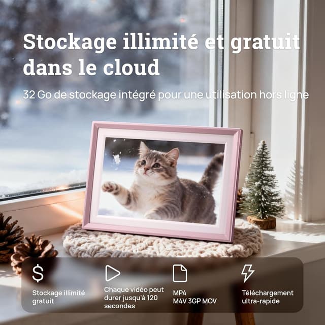 Detalle 2 de ARZOPA D10 cadre photo numérique 10,1"