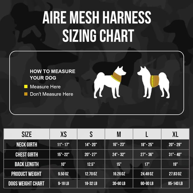 Detalle de No Pull Tactical Dog Harness for Large Dog (OneTigris) in breathable mesh with handle & MOLLE pouches, XL, Black