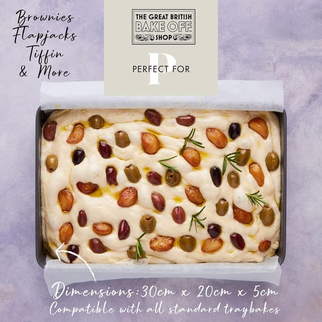 Detalle 2 de GBBO Brownie Tin 30 x 20 x 5cm