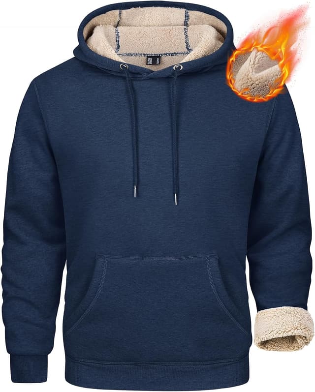 Detalle de MAGCOMSEN Heavy Hoodie Sherpa Lined