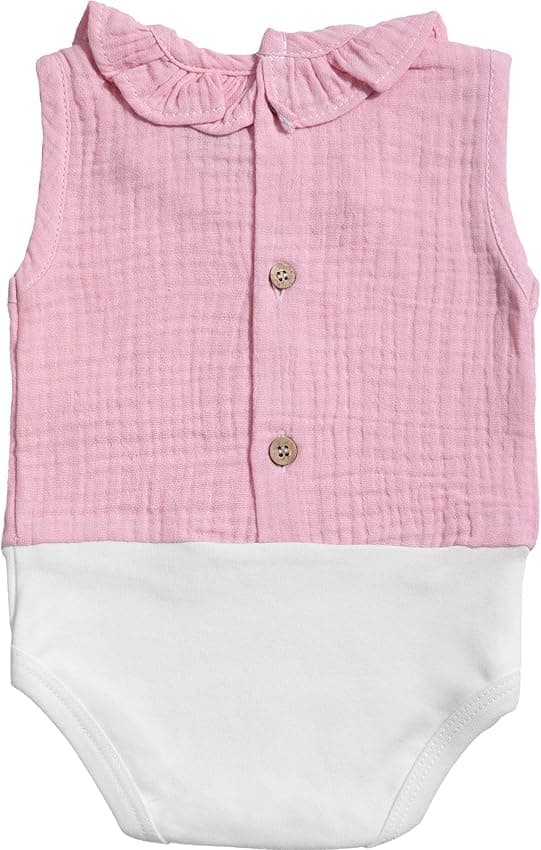 Thumbnail 1 de BABIDU Body sin mangas algodón 100% para bebé 👶