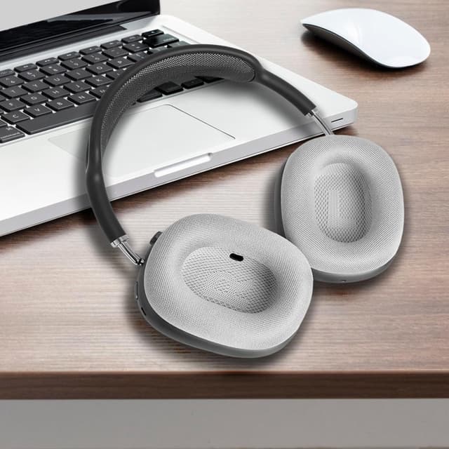 Thumbnail 6 de GEVO Upgraded Ear Cushions Replacement for Apple AirPods Max (Silver) with Mesh Fabric & Memory Foam