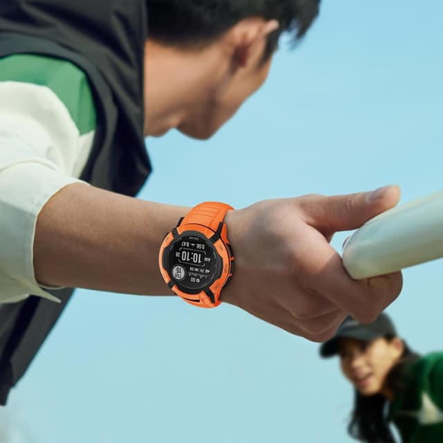 Detalle 2 de ANBEST Cinturino Garmin Instinct 2X 180-215 mm