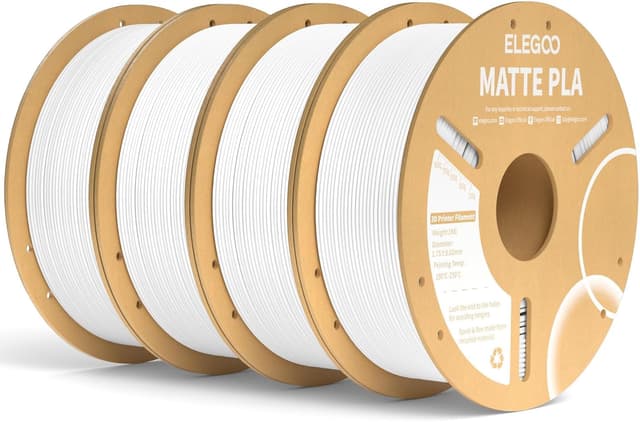 Imagen de ELEGOO Matte PLA 4KG filament bundle en OfertitasTOP