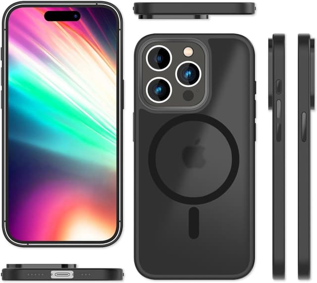 Thumbnail 6 de NALIA Magnet-Case iPhone 15 Pro Matt-Transparent