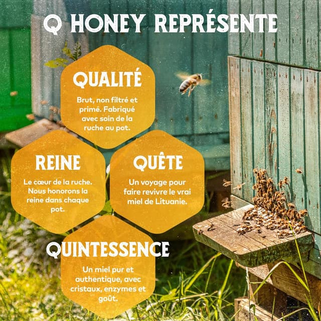 Thumbnail 5 de Miel brut de fleurs sauvages 1kg đŻ