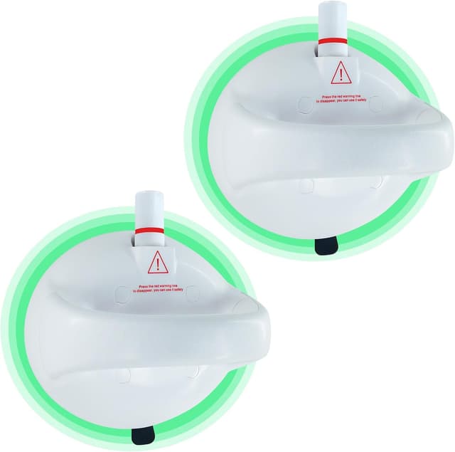 Imagen de 2 Paquete Seguridad Agarraderas Baño con Ventosa 250 lb en OfertitasTOP