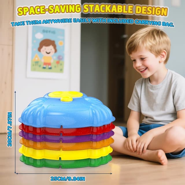 Detalle de TERRAMUS Light up Sound Stones 6PCS Crab