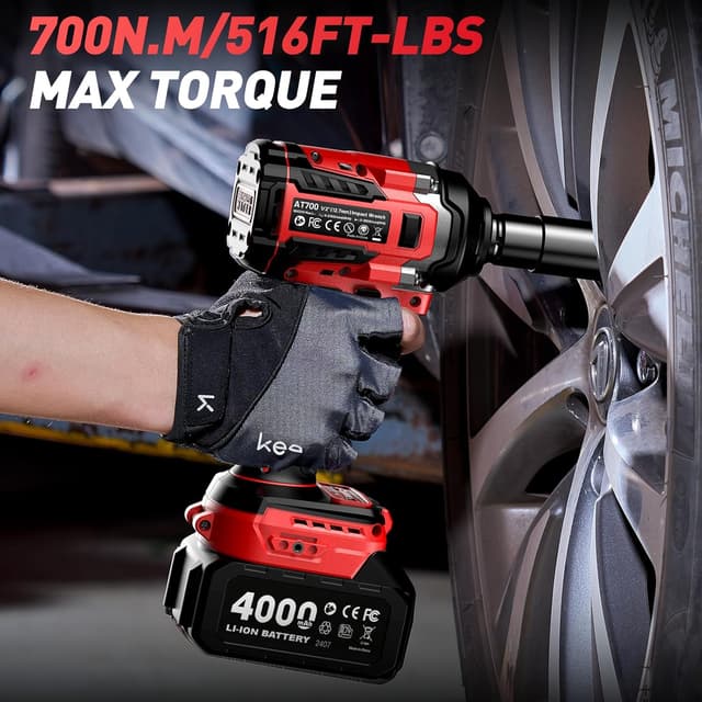 Thumbnail 1 de Avhrit Akku-Schlagschrauber mit 2× 4,0 Ah Li-Ion, 700 N.m