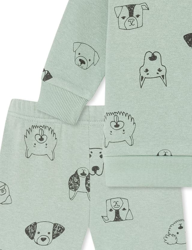 Detalle 2 de Schiesser Baby Mädchen Zweiteiler-Langschlafanzug 183248