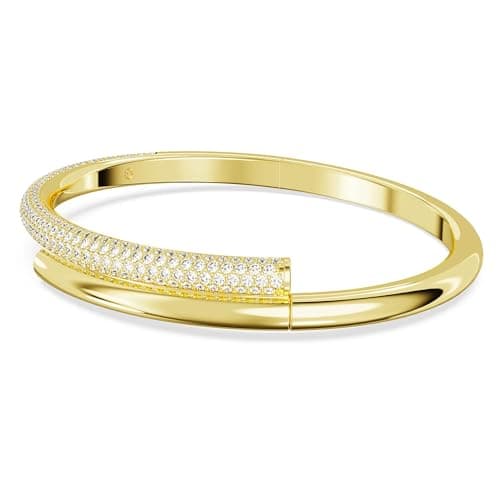 Detalle 2 de Swarovski Brazalete Dextera baño tono oro, blanco 💍