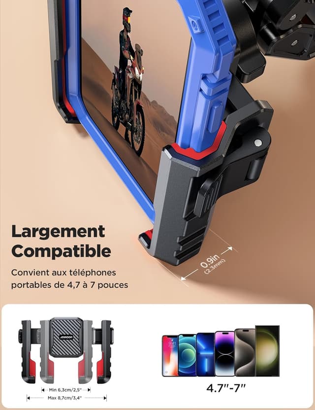 Thumbnail 4 de JOYROOM 2026 Support Téléphone Moto