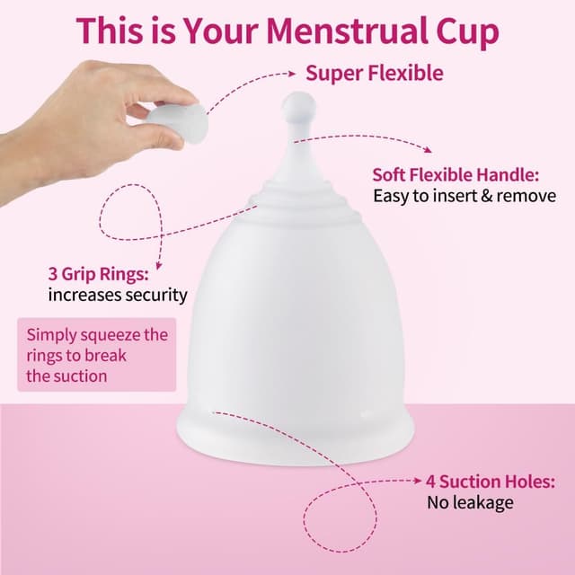 Thumbnail 1 de ACWOO Coppetta Mestruale 3 pezzi