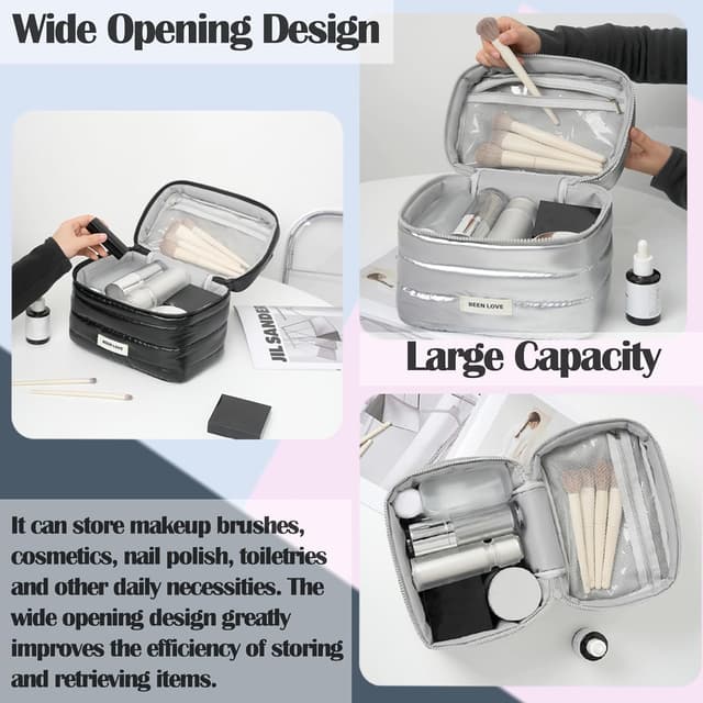 Thumbnail 5 de Portable Large Capacity Makeup Bag for Women & Travel 💄