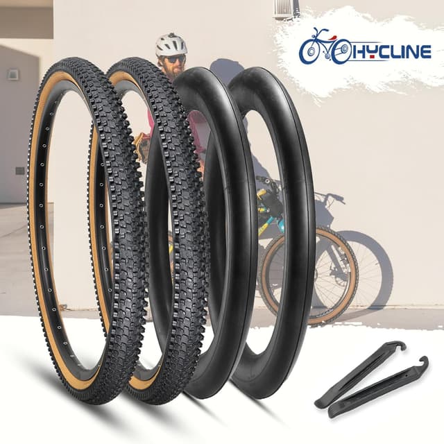 Thumbnail 6 de Hycline 2-Pack Mountain Bike Tires (26x1.95) with Inner Tubes & Tire Levers