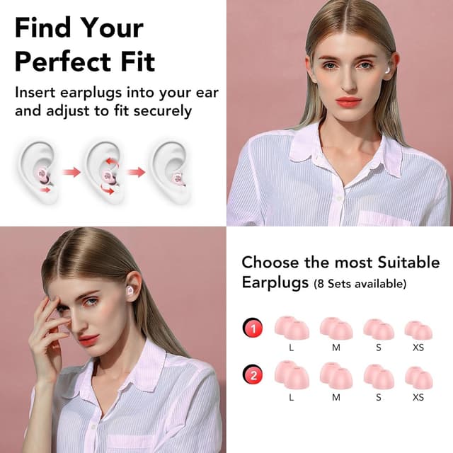 Thumbnail 5 de Tapones Oidos Ruido Dormir 45dB