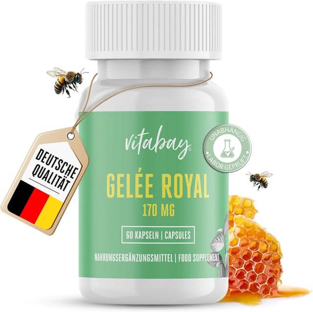 Imagen de Vitabay Gelée Royal 170mg Kapseln 🍯 en OfertitasTOP