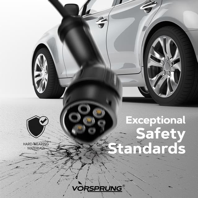 Thumbnail 6 de VORSPRUNG EV Charging Cable Type 2 to Type 2 (8m, 32A, 7.68kW) Mode 3 Single Phase, IP65 Lead + Carry Bag