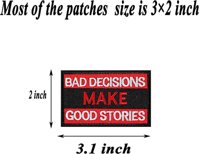 Detalle 2 de AXEN 20 Pieces Random Tactical Morale Patch Bundle – full embroidered hook & loop patches set