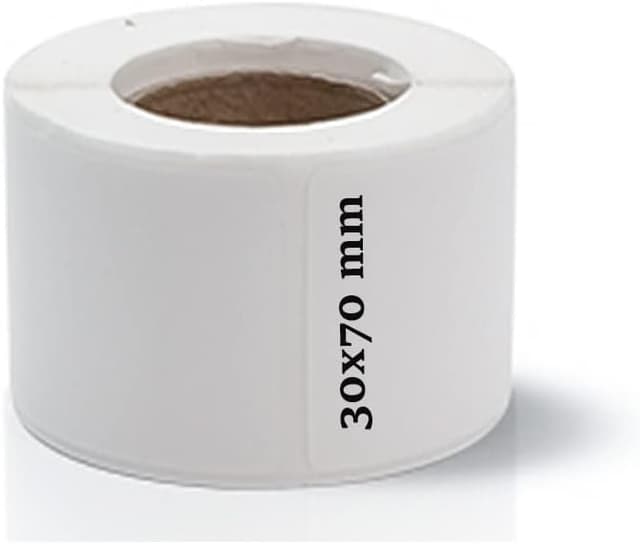 Imagen de NETUM 5 rotoli etichette termiche 30x70mm en OfertitasTOP