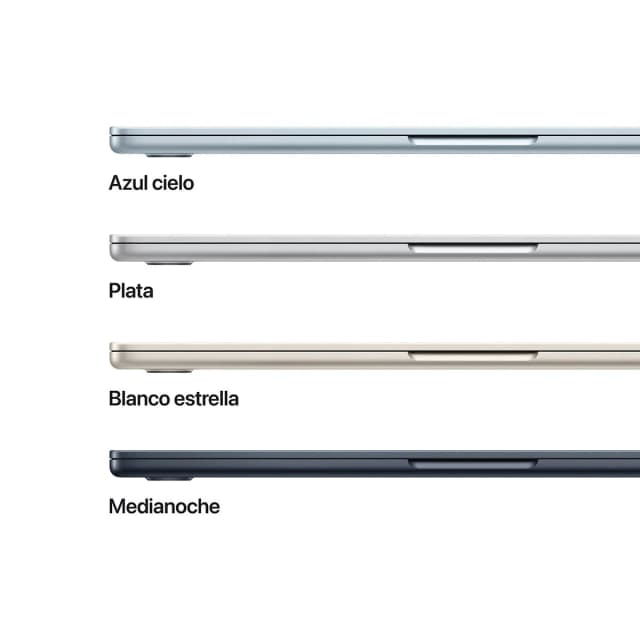 Detalle de Apple MacBook Air 13 M4 con 256 GB