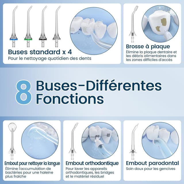 Detalle de Hydropulseur dentaire VIMMK Jet 1400-1800