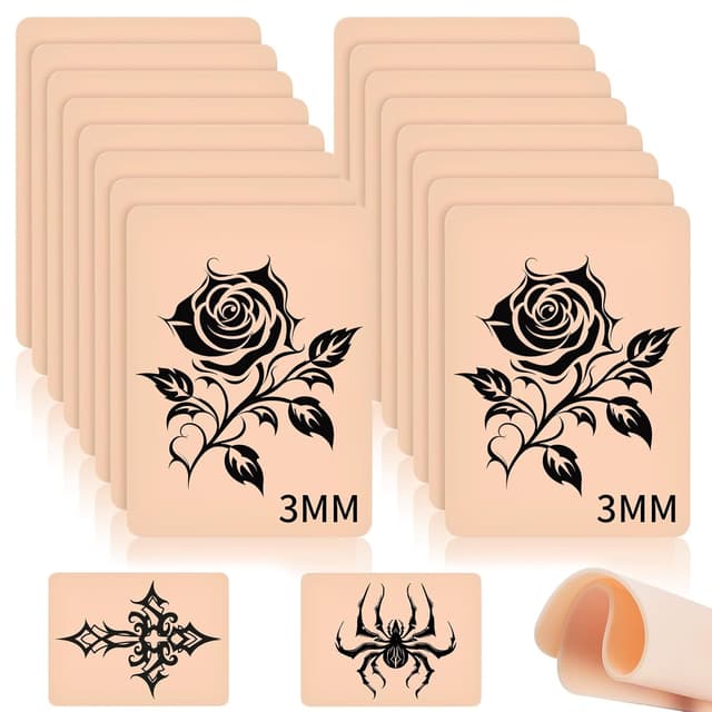 Imagen de Kunsthaut Tattoo 3mm 16 Stück 20x15 cm en OfertitasTOP