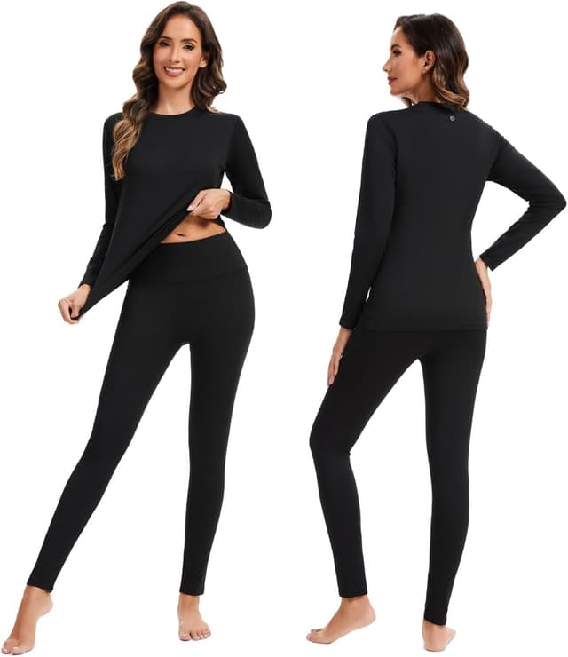 Detalle de AMZSPORT Women's Thermal Underwear Set