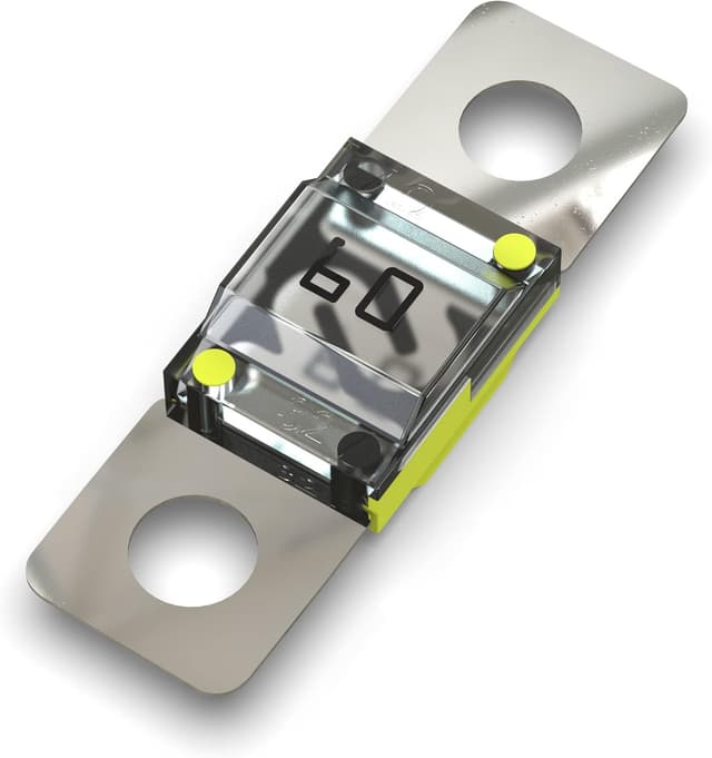 Detalle 2 de Fusible Midi AUPROTEC 60 A jaune à verrouillage par vis (ISO 8820-5) – 1 pièce