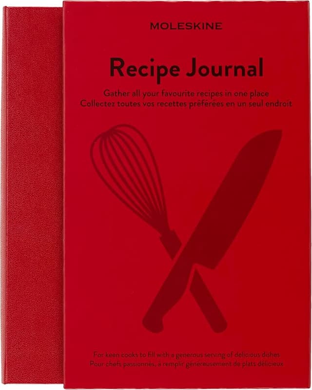 Imagen de Moleskine Recipe Journal — Cuaderno de recetas 13×21 cm 📓 en OfertitasTOP