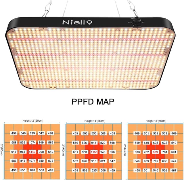 Thumbnail 1 de Niello Lampada a LED 2000W per piante indoor