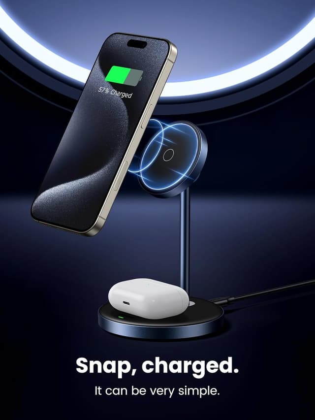 Thumbnail 1 de UGREEN MagFlow MagSafe Charging Stand 3 ft