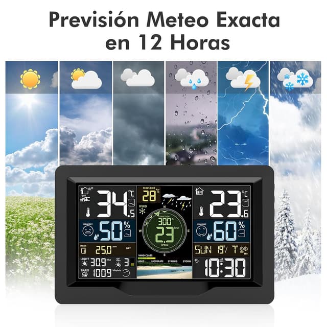 Thumbnail 4 de jely Estación Meteorológica Wifi con App
