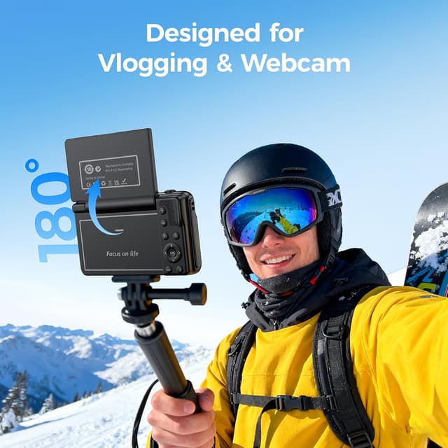 Detalle 2 de 4K Digital Camara 64MP Pro 16x Zoom